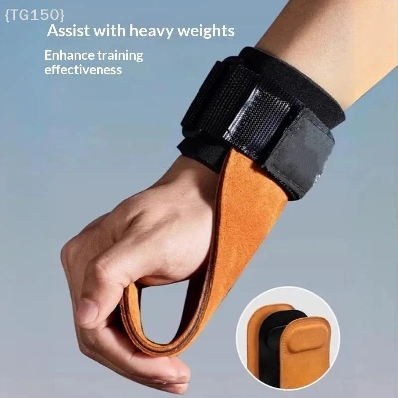 Crossfit Workout With Equipment - 【TG150】Gym Grips Gloves Weightlifting Fitness Pull