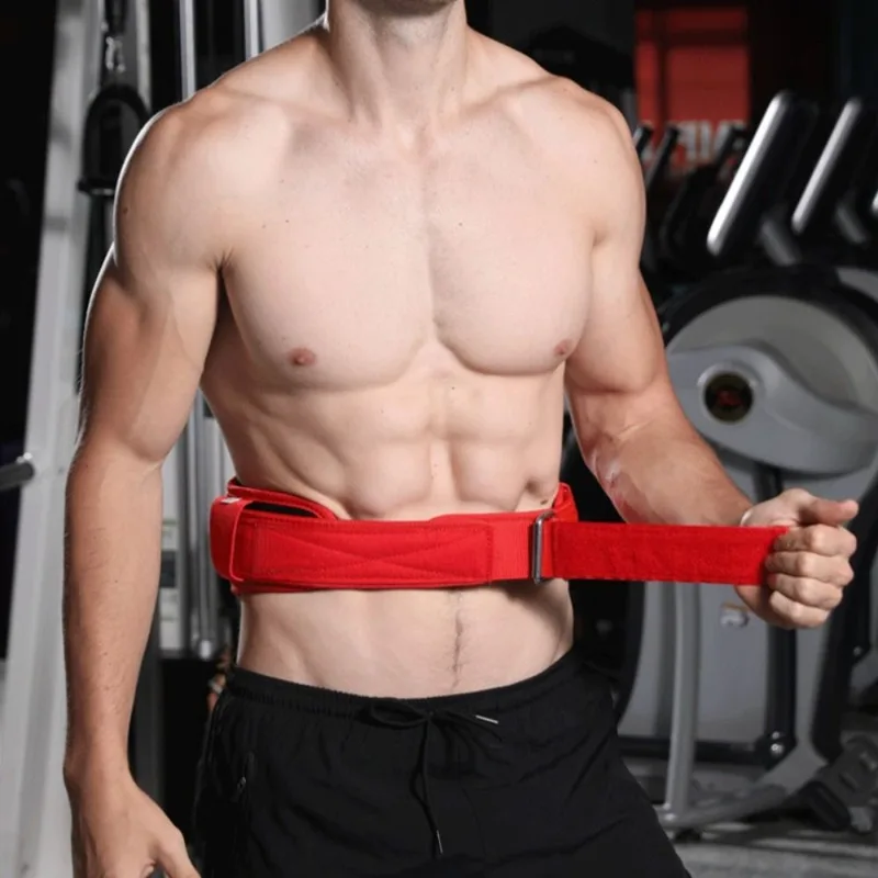 Crossfit Workout With Equipment - EVA Adjustable Fitness Belt Bodybuilding Deadlift