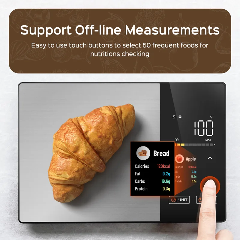 Crossfit Training - Smart Kitchen Scale Connects to Mobile