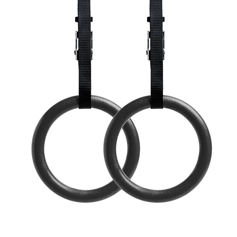 Gymnastic Ring Wood - Fitness Training Gymnastic Rings Wooden Gym