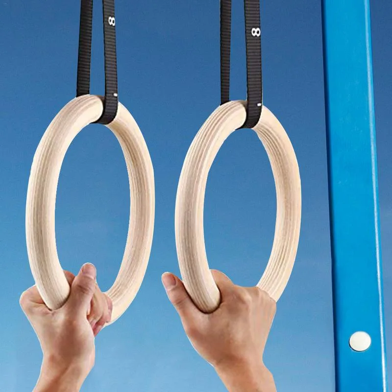 Gymnastic Ring Wood - Bộ 1 Miếng Gỗ Bạch Dương