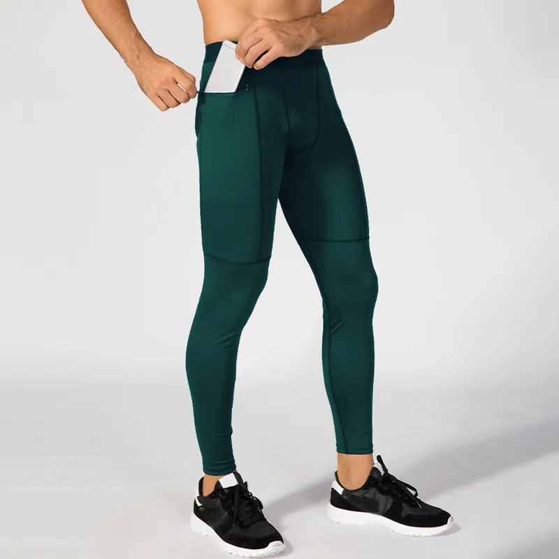Crossfit Ga - Men Running Tights Compression Sport Pants