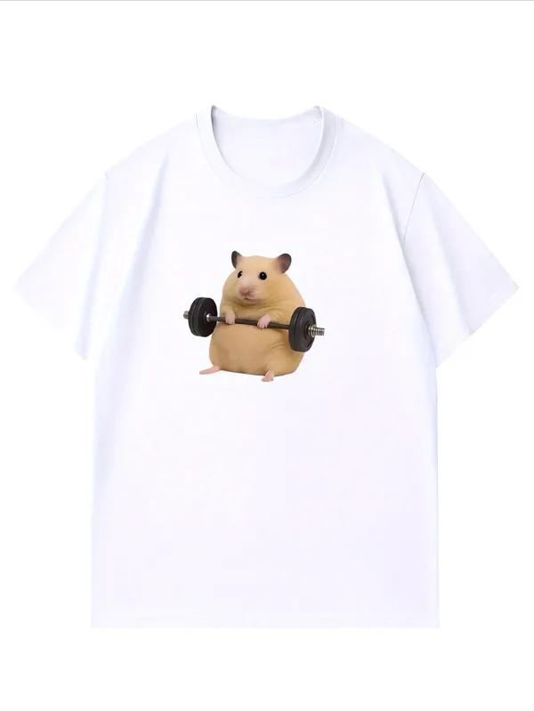 Crossfit Gym - Plus Size Women's Light Green Hamster