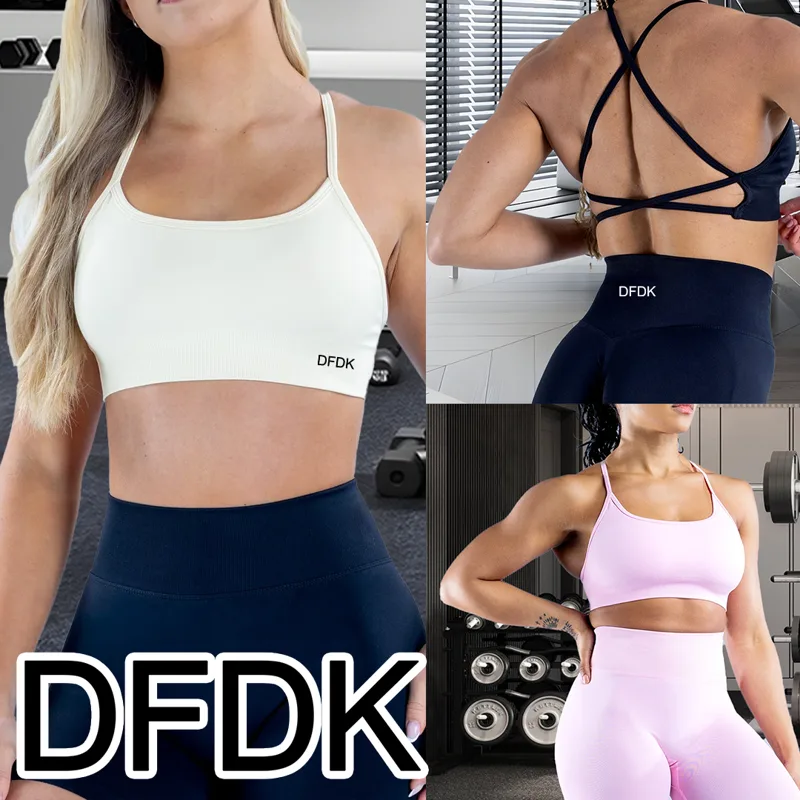 DFDK Sexy Cross Back Yoga Bra  - đánh giá và giá Crossfit Training