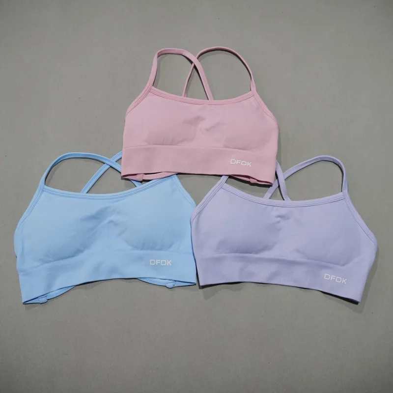 DFDK Sexy Cross Back Yoga Bra  - đánh giá và giá Crossfit Training