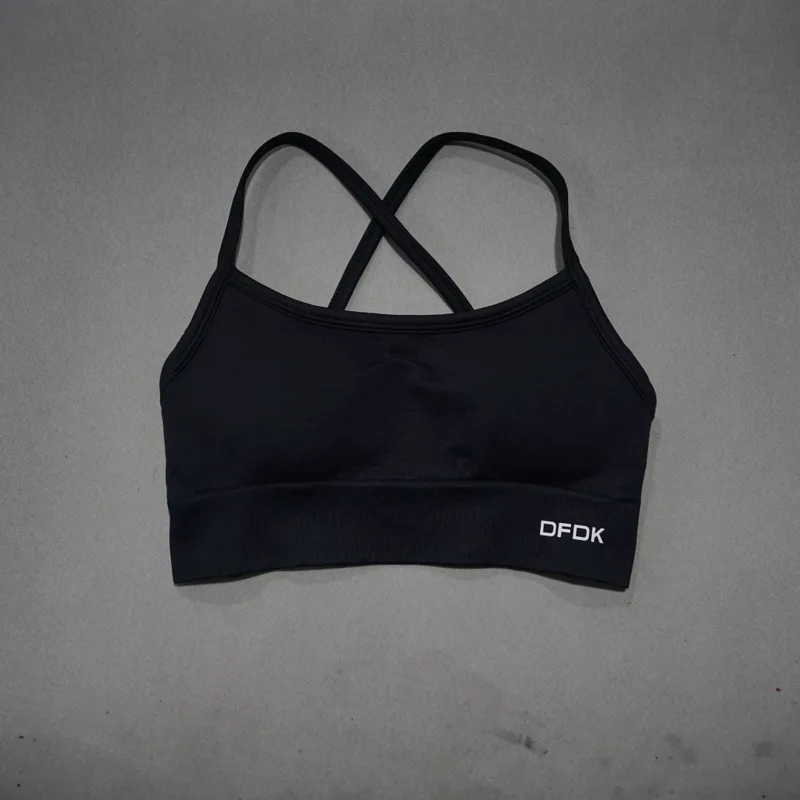 DFDK Sexy Cross Back Yoga Bra  - đánh giá và giá Crossfit Training