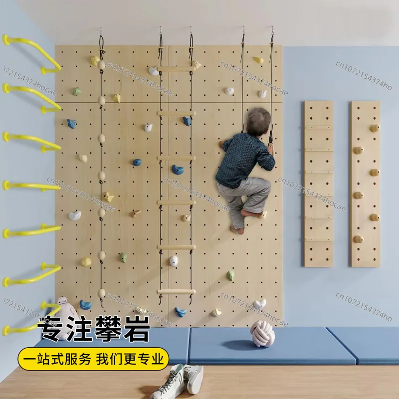 Kids Indoor Wooden Climbing Wa - đánh giá và giá Gymnastic Ring Wood