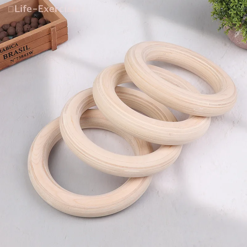 2Pcs/Pairs Wooden Ring Portabl - đánh giá và giá Gymnastic Ring Wood