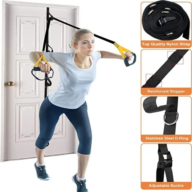 Home Fitness Door Anchor Strap - đánh giá và giá Pull Up Assist Band