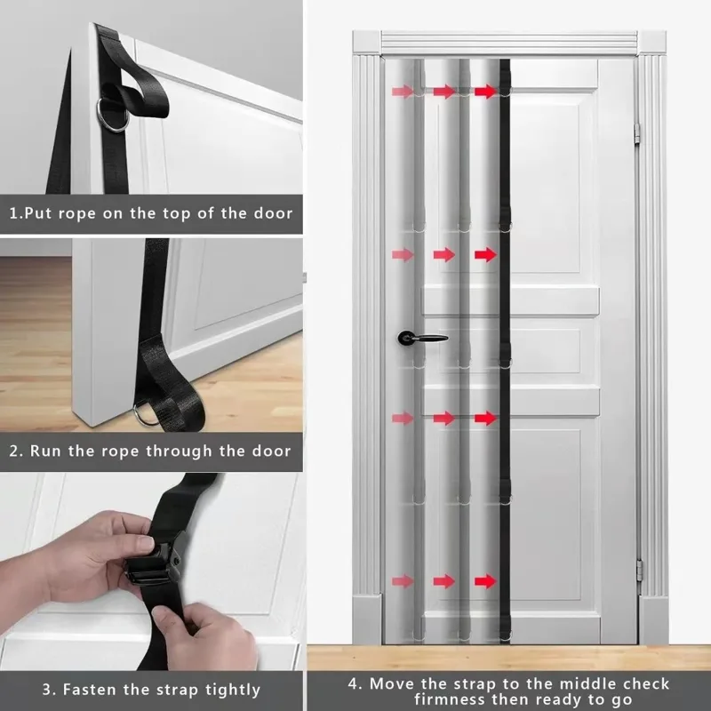 Home Fitness Door Anchor Strap - đánh giá và giá Pull Up Assist Band