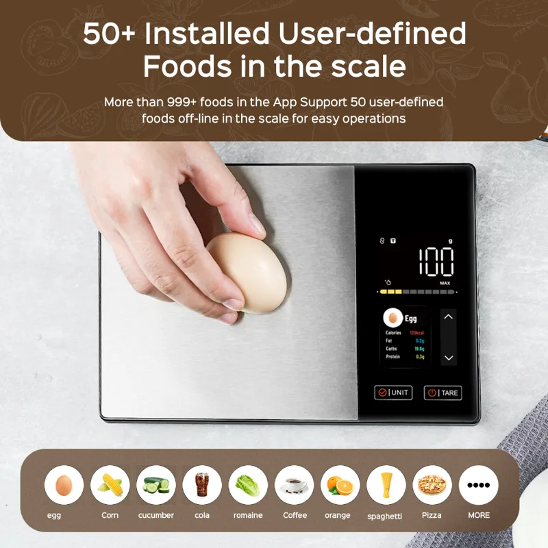 Smart Kitchen Scale Connects t - đánh giá và giá Crossfit Training