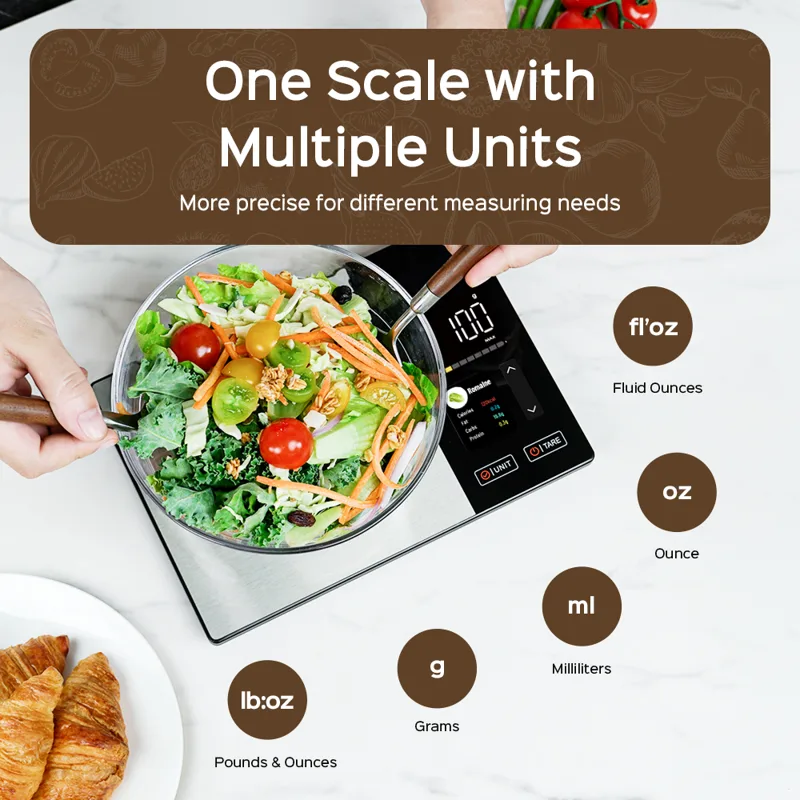 Smart Kitchen Scale Connects t - đánh giá và giá Crossfit Training