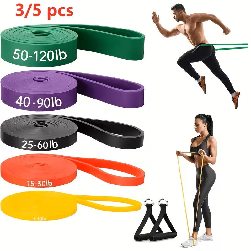3/5pcs Pull Up Bands, Resistan - đánh giá và giá Pull Up Assist Band