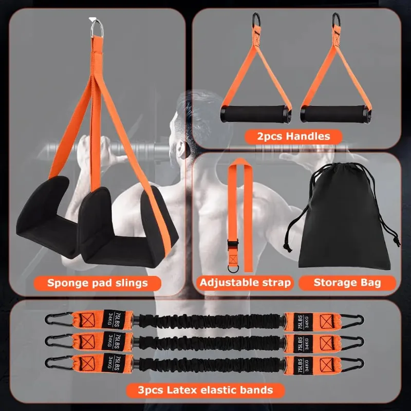 Pull Up Assistance Bands Set R - đánh giá và giá Pull Up Assist Band