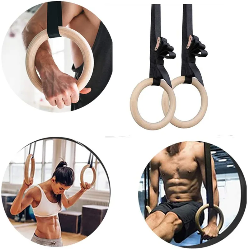 28/32MM Fitness Wooden Gymnast - đánh giá và giá Gymnastic Ring Wood