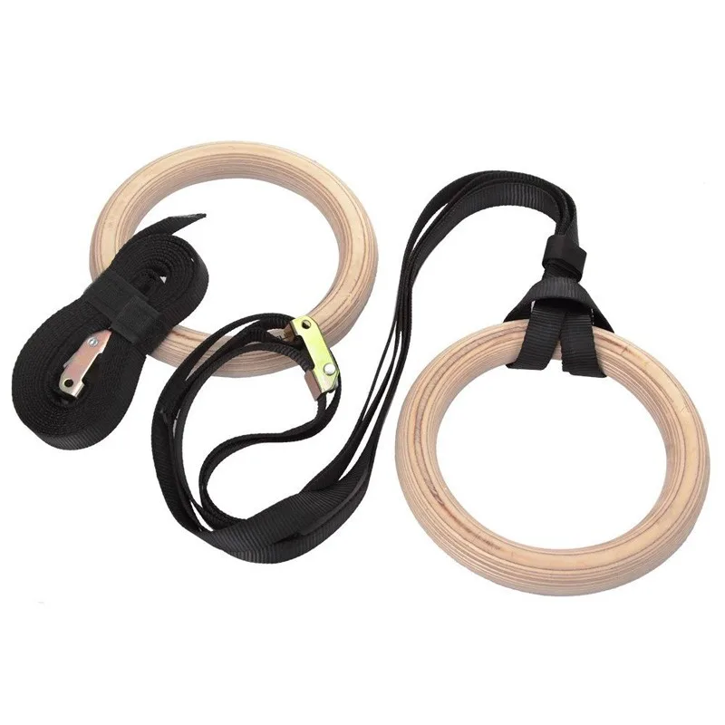 Fitness Gymnastic Rings with A - đánh giá và giá Gymnastic Ring Wood