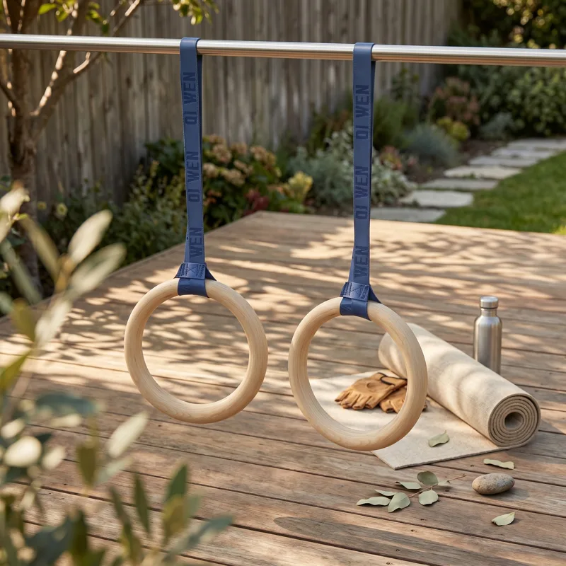 Suspension Rings Wooden Round  - đánh giá và giá Gymnastic Ring Wood