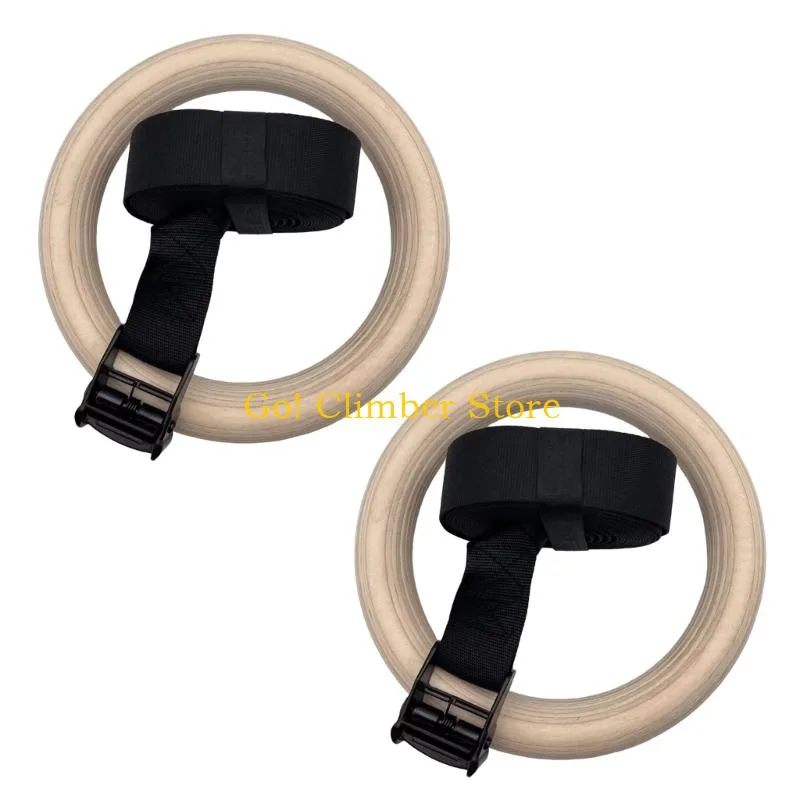 Q84C Gỗ Có Thể Điều Chỉnh Thể  - đánh giá và giá Gymnastic Ring Wood