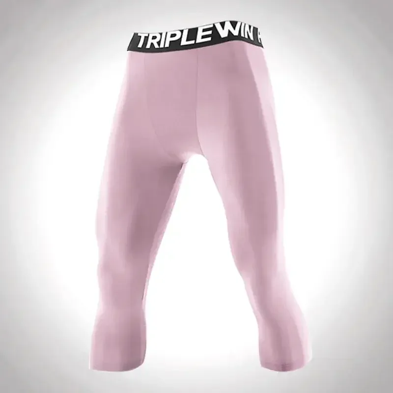 Men GYM Capri Running Tights P - đánh giá và giá Crossfit Training
