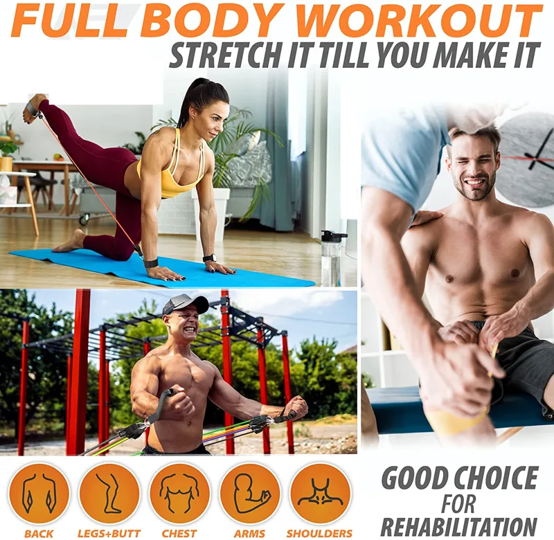 Tập Gym Thể Hình Dây Đàn Hồi C - đánh giá và giá Crossfit Workout With Equipment