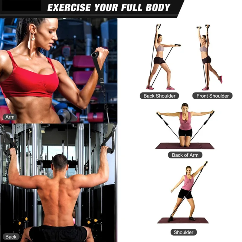 Tập Gym Thể Hình Dây Đàn Hồi C - đánh giá và giá Crossfit Workout With Equipment