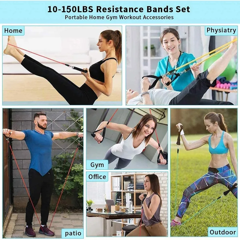 Tập Gym Thể Hình Dây Đàn Hồi C - đánh giá và giá Crossfit Workout With Equipment