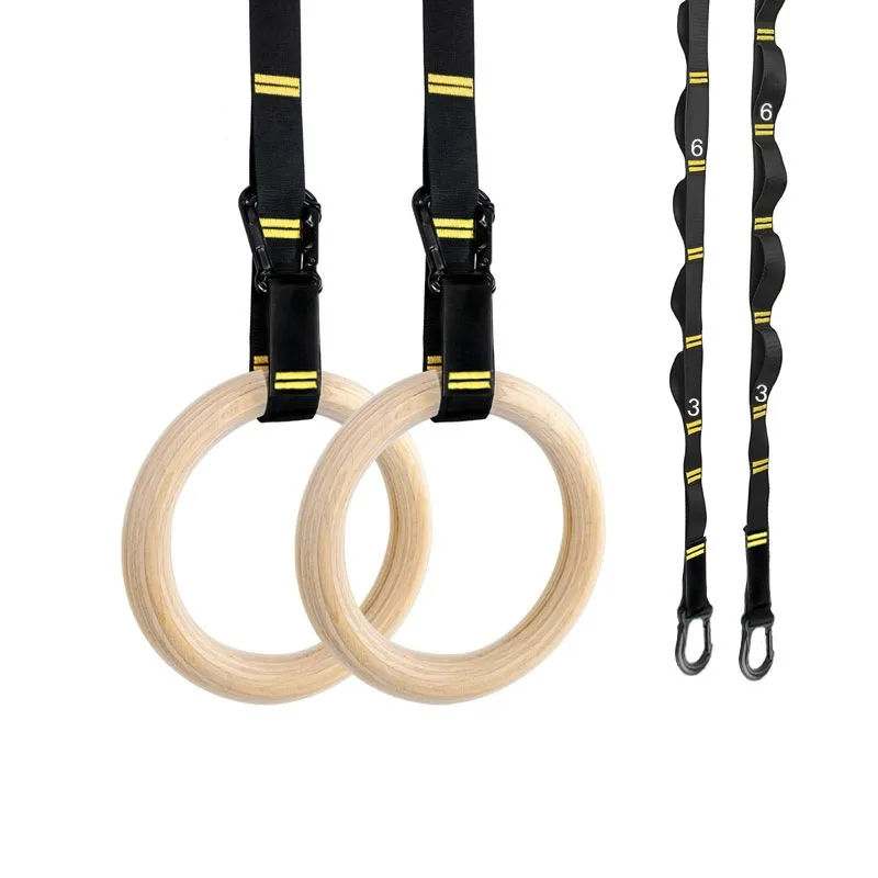28mm 32mm Pull-up Gymnastics R - đánh giá và giá Gymnastic Ring Wood
