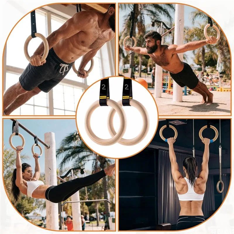 1.25 Inch Gym Rings Numbered S - đánh giá và giá Gymnastic Ring Wood