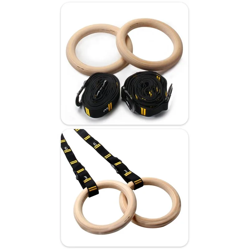 1.25 Inch Gym Rings Numbered S - đánh giá và giá Gymnastic Ring Wood